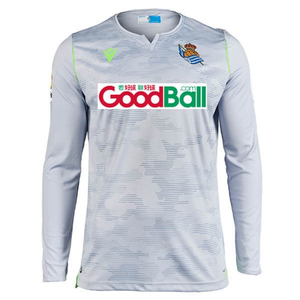 Camiseta Real Sociedad Primera equipo ML Portero 2019-20 Gris